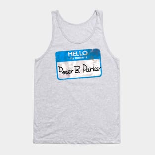 Hello My Name is Peter B. Tank Top